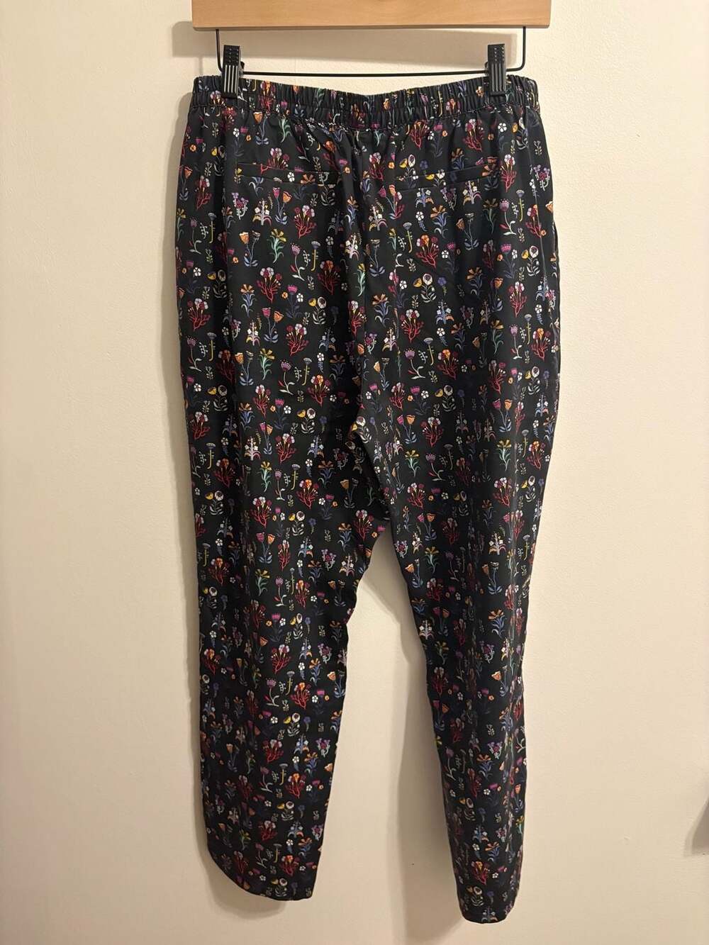 Marine Layer Floral Print Elastic Waist Pants XL - Picture 6 of 8